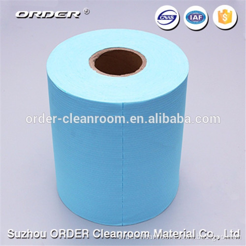 Non woven fabric industrial cleaning cloth in roll